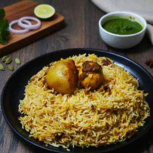 New Masala Egg Biriyani
